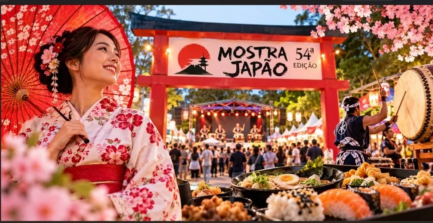 Mostra Japão chega a Ribeirão Preto com gastronomia, apresentações culturais e atrações para toda a família